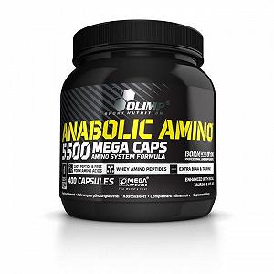Амінокислоти Olimp Nutrition Anabolic Amino 5500 Mega Caps 400 капсул - Фото 1