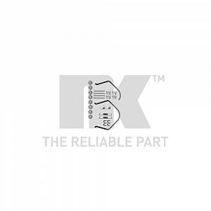 Комплект аксессуаров, тормозные колодки NK 7945638 задний мост - Фото 1