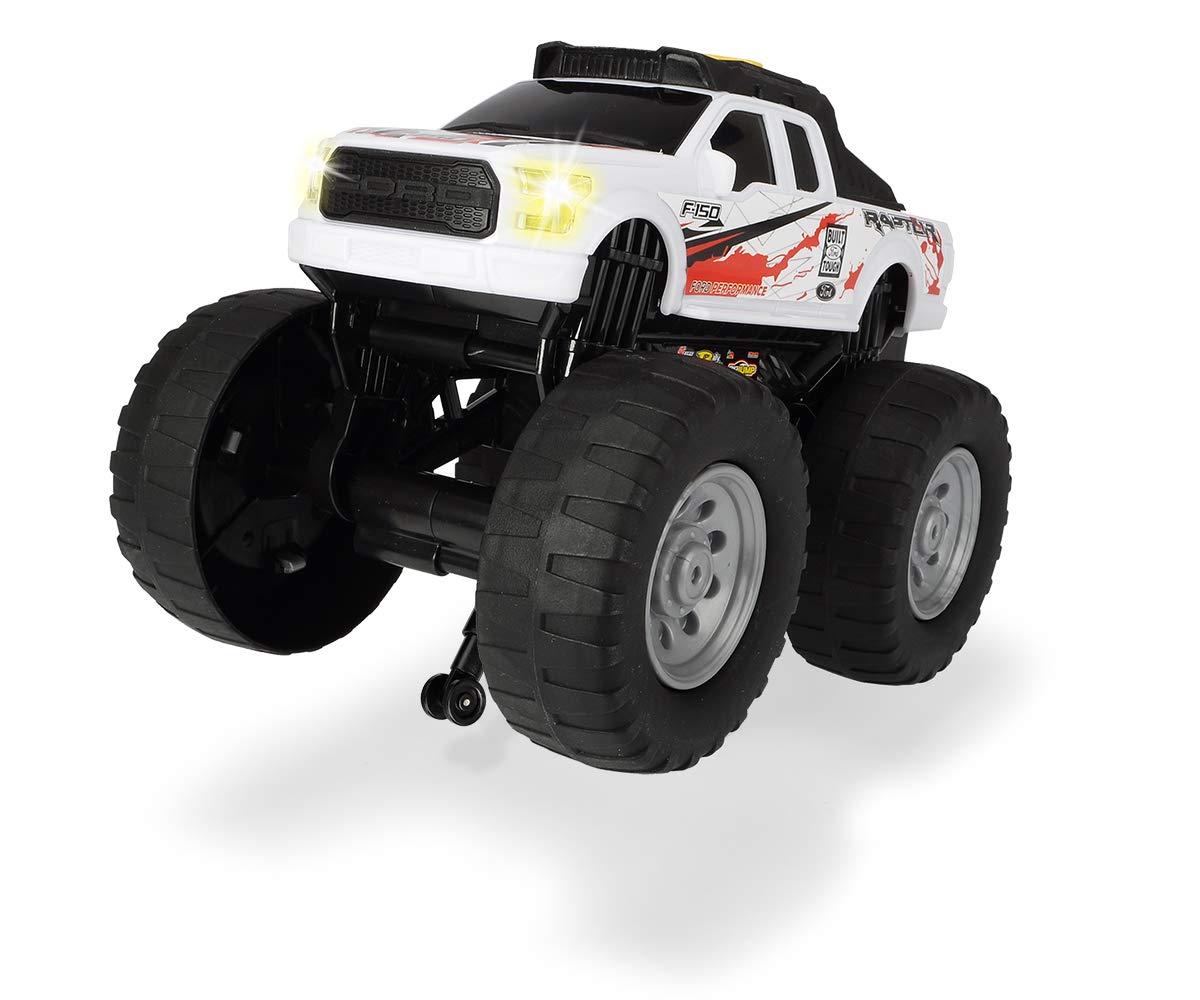 Игрушечный автомобиль Dickie Toys Raptor Wheelie Raiders Ford Со светом и звуком, фото №2