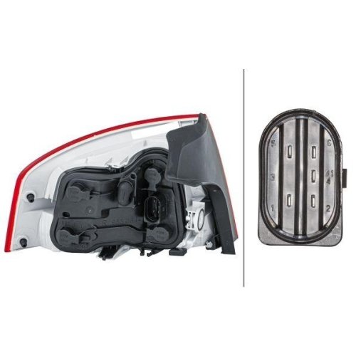 Фонарь задний HELLA 2VP 965 037-061 для AUDI, правый, фото №2 Фонарь задний HELLA 2VP 965 037-061 для AUDI, правый, фото №2