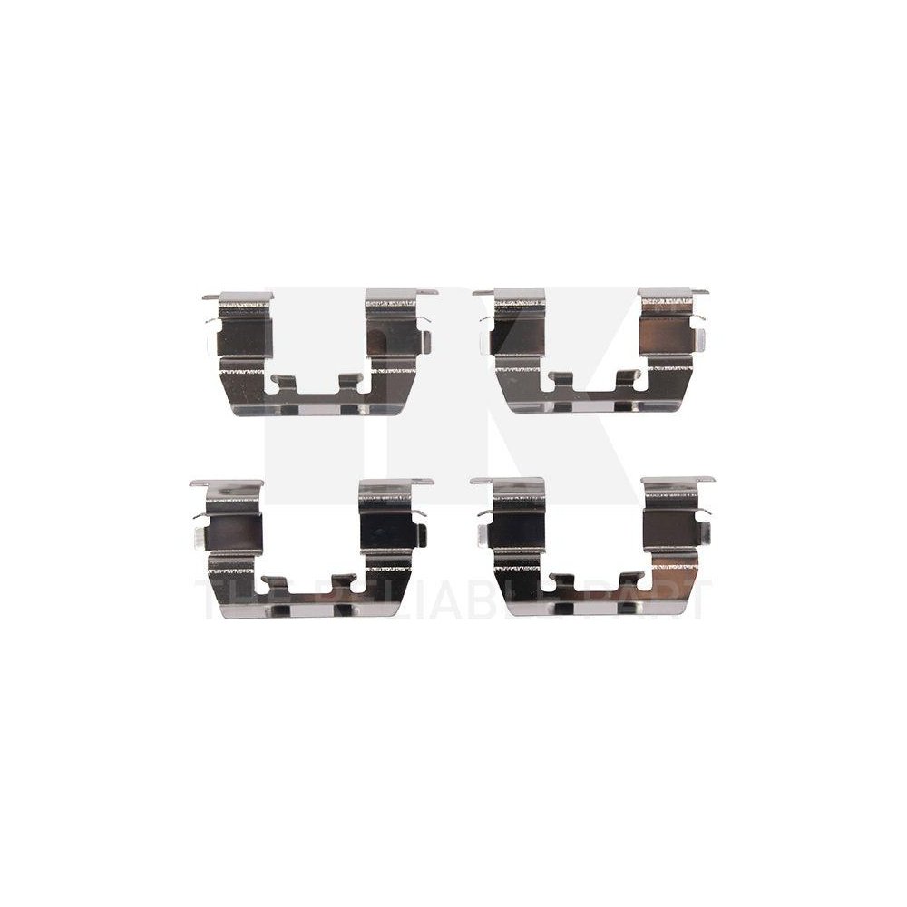 Комплект аксесуарів, гальмівні колодки NK 7934669, передній міст, фото №1