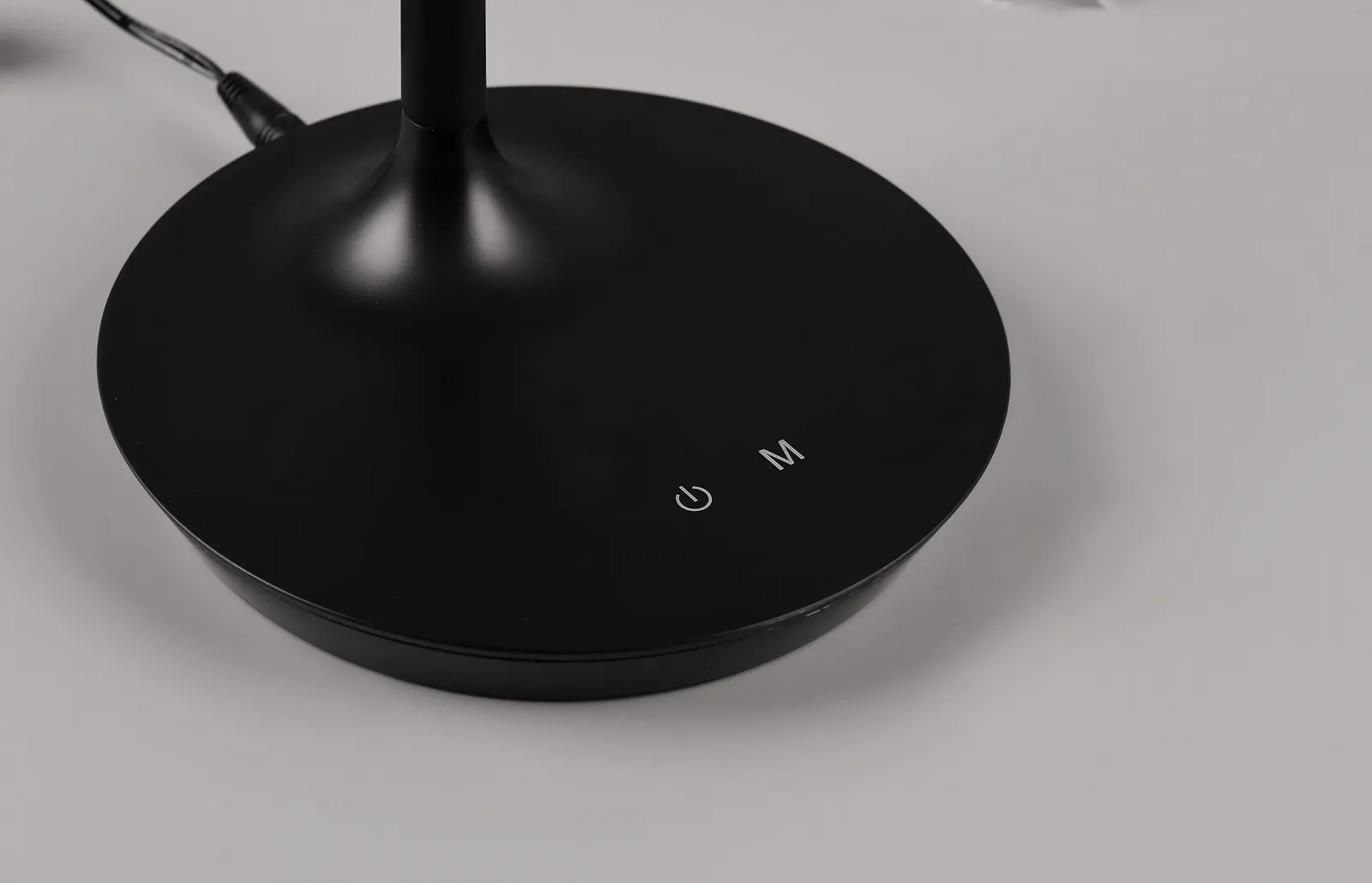 Настільна лампа Reality Leuchten Toro R57641102 LED Touch Dimmer Flex Arm Matte Black, фото №4