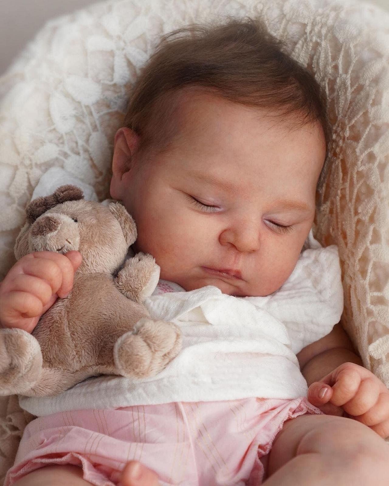 Кукла Anano Reborn Baby 20 Inch Силиконовая Кукла с Весовыми Аксессуарами для Детей от 3 Лет, фото №3