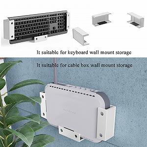 Подставка для ноутбука под стол, держатель полки, защитная полка, органайзер, кронштейн с винтами для кабельной коробки synthetic.ua - Фото 1