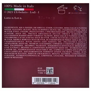 Бальзам для рук L'Erbolario Rosa Purpurea с хлопковыми перчатками 75 мл synthetic.ua - Фото 1