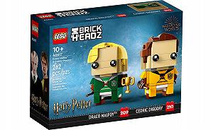 Детский конструктор LEGO Brick Headz Драко Малфой и Седрик Диггори (40617) - Фото 1