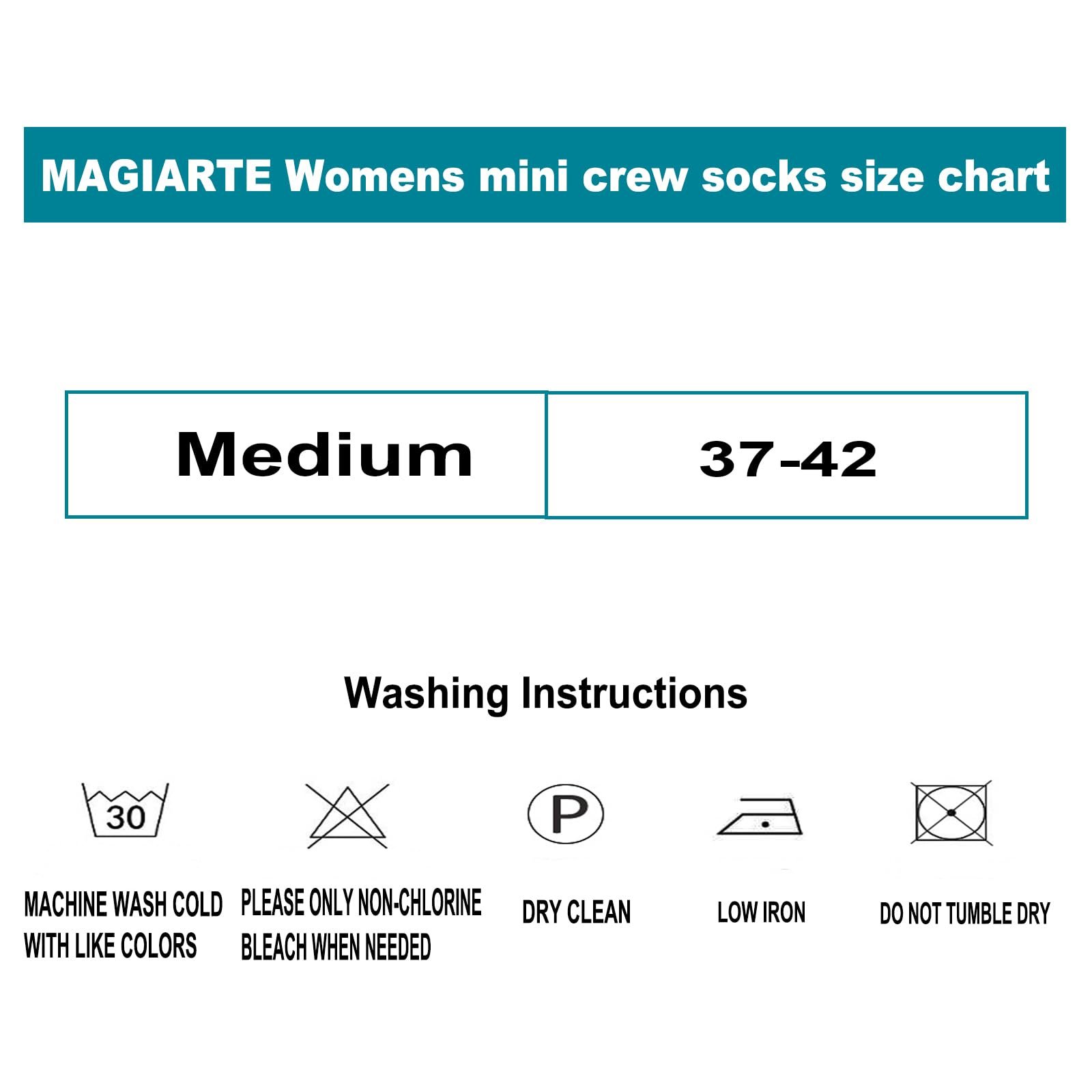 Носки MagiArte Mini Crew Женские Хлопок Комплект 6 пар, фото №6