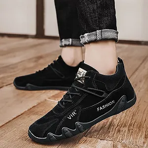 Чоловічі черевики Barefoot LCpddajlspig Шкіряні черевики Barefoot Водонепроникні synthetic.ua - Фото 1