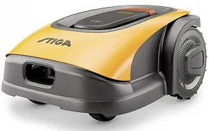 Газонокосарка-робот Stiga G 600 / Акумуляторна / 90 хв роботи / Bluetooth / до 600 м² / 18 см ширина косіння / Сірий-Жовтий synthetic.ua - Фото 1
