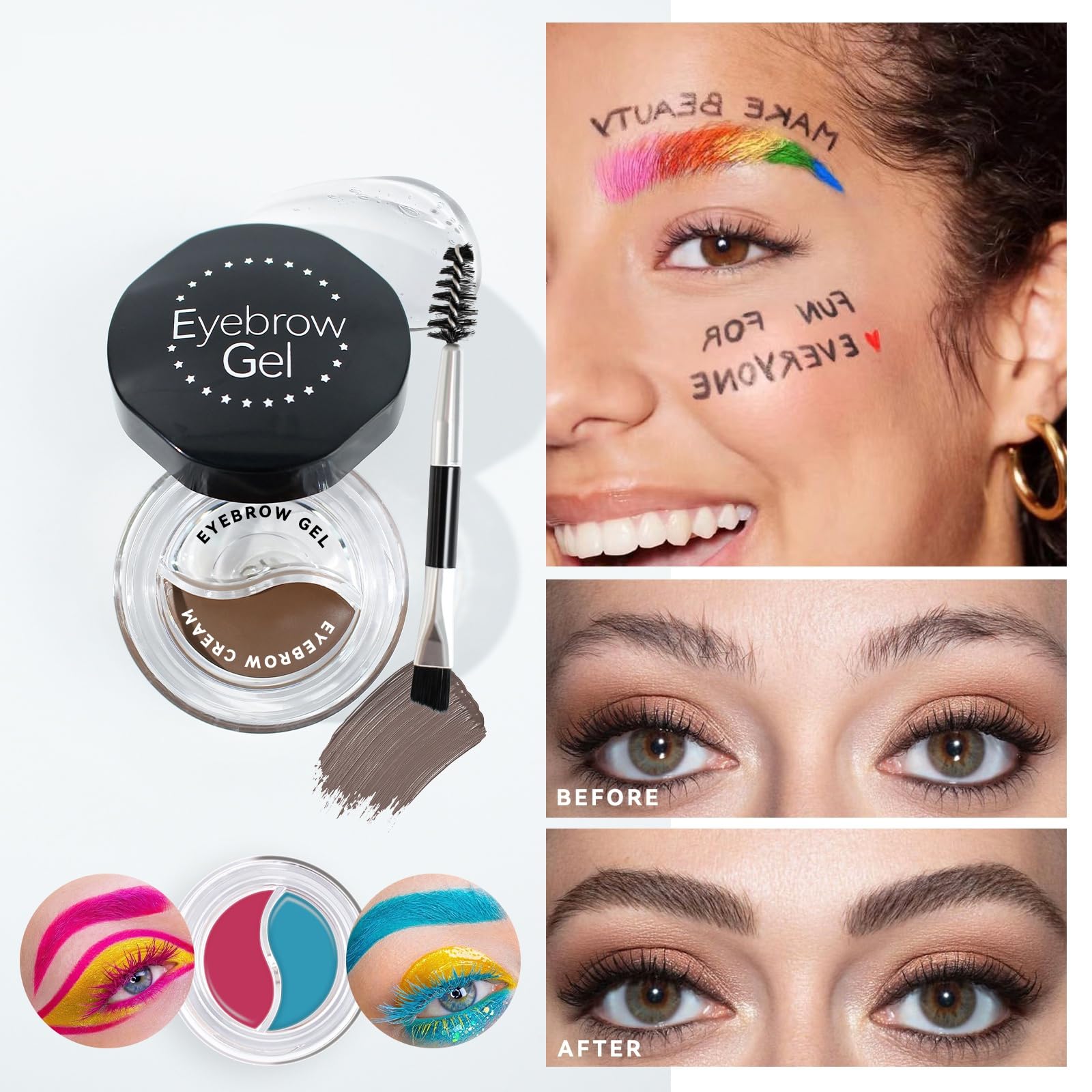 Eyebrow Powder Allbestaye, фото №4