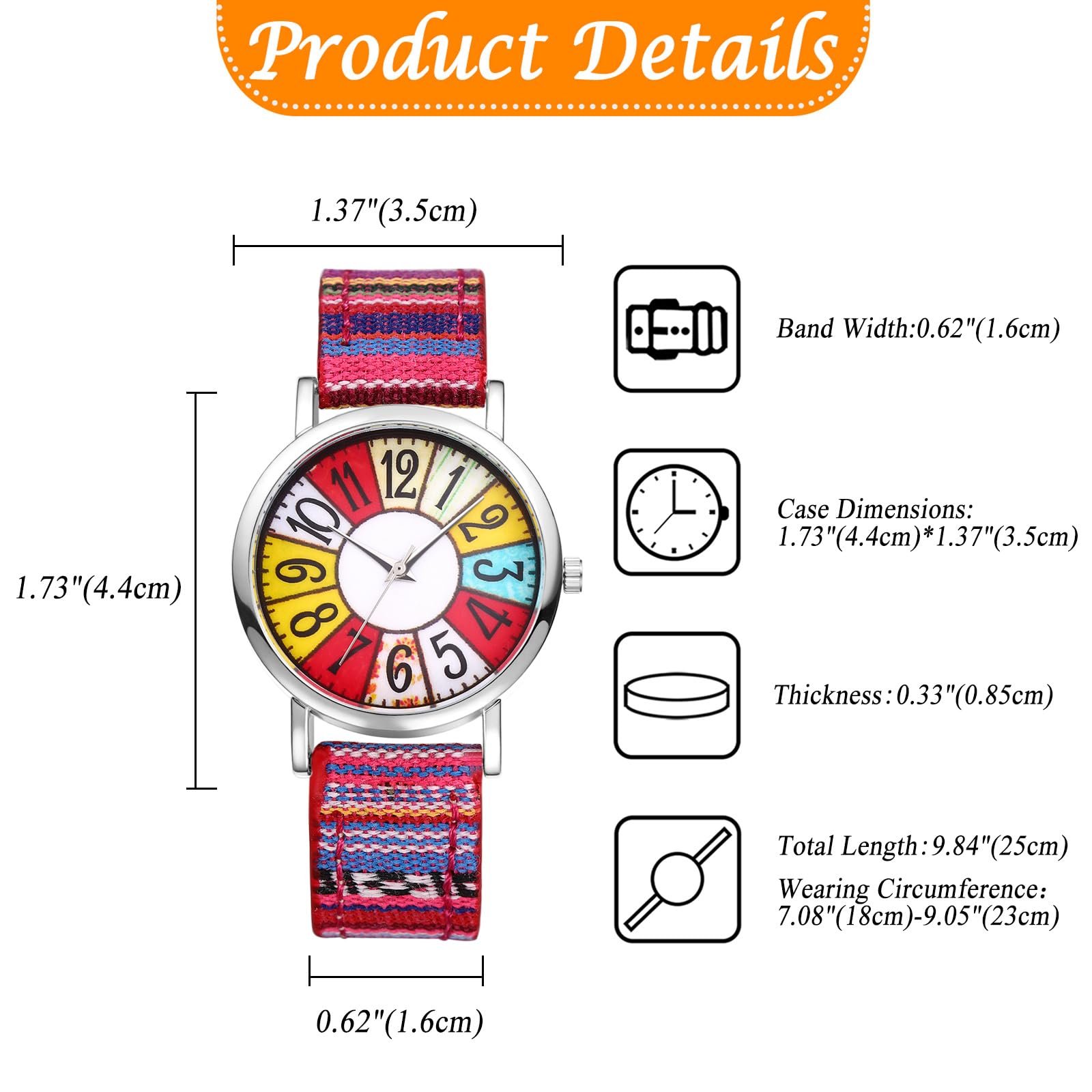 Жіночий годинник у стилі бохо JewelryWe з шкіряним ремінцем, фото №2 Жіночий годинник у стилі бохо JewelryWe з шкіряним ремінцем, фото №2