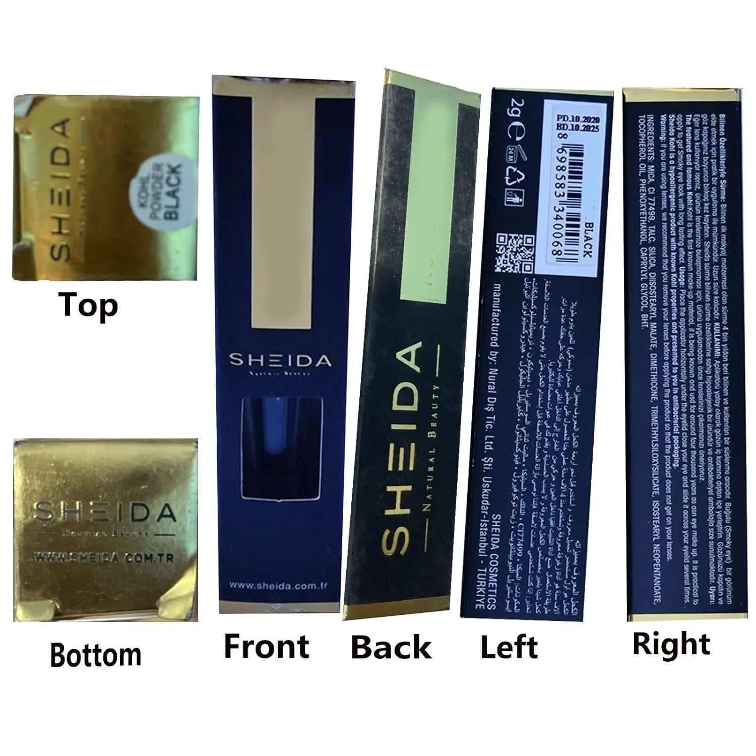 Підводка Sheida Powder Чорний, фото №6