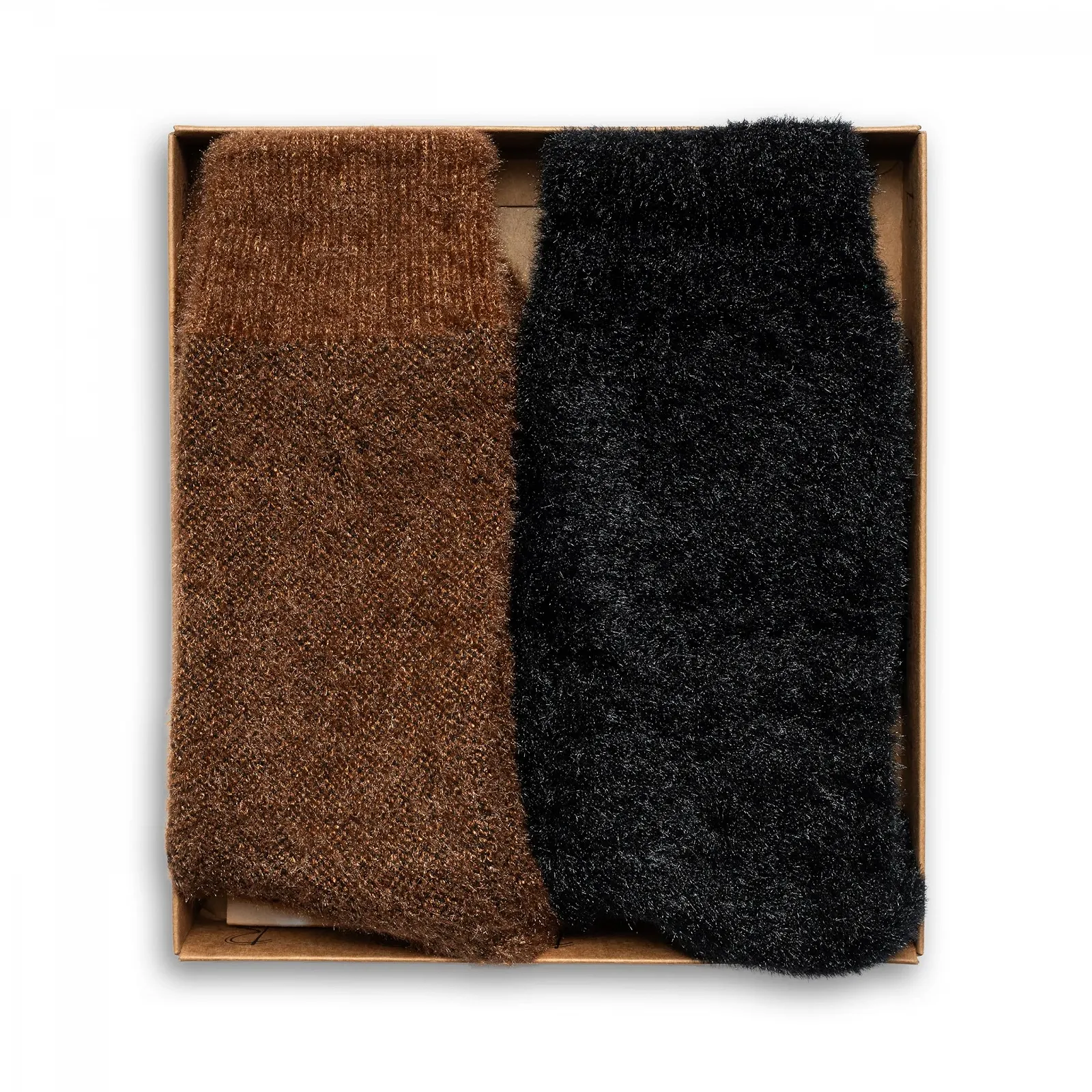 Шкарпетки RAFRAY, теплі пухнасті, в подарунковій коробці, 2 пари, розмір 36-40, фото №3