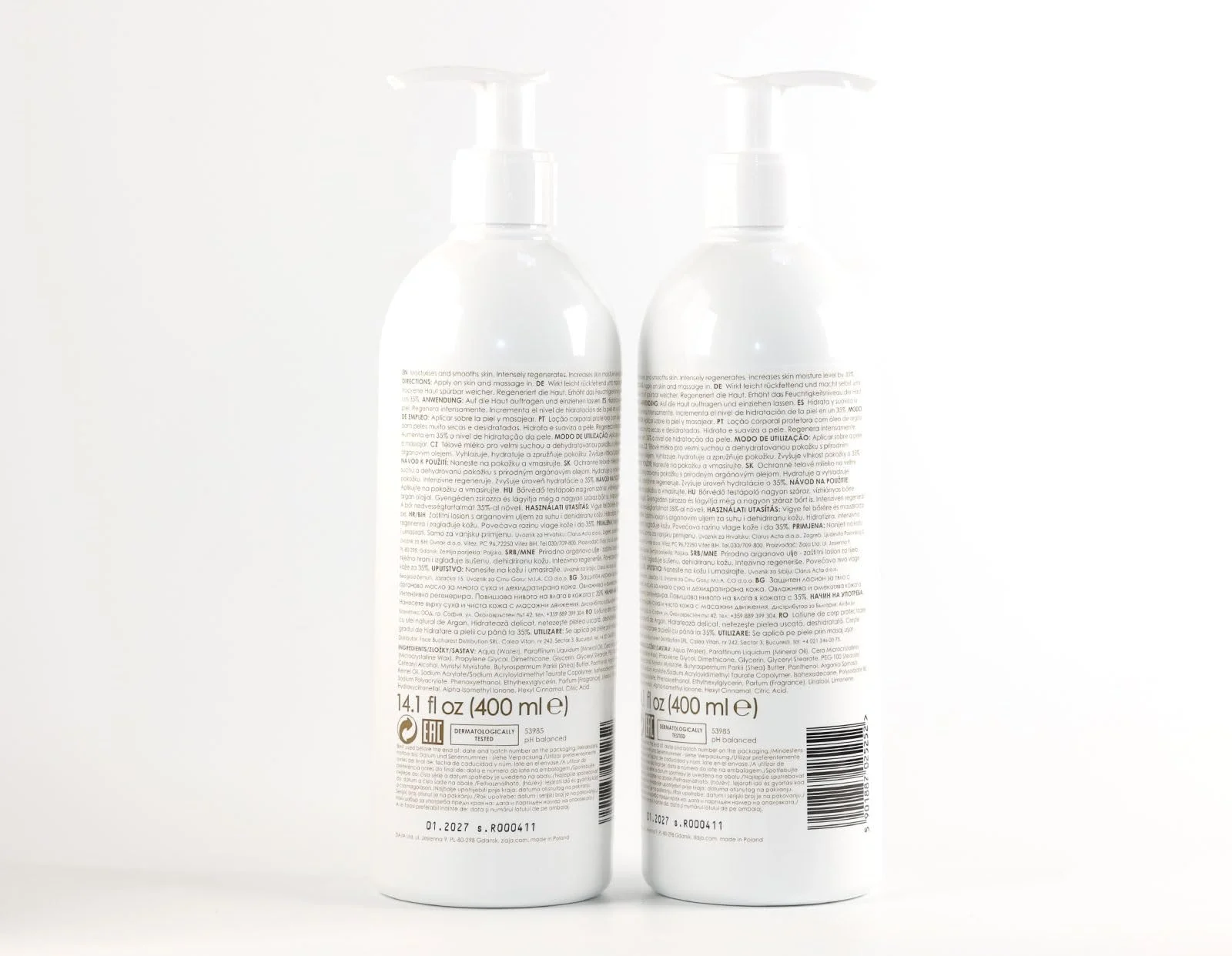 Лосьйон для тіла ZIAJA Арганова олія 400 мл, фото №3