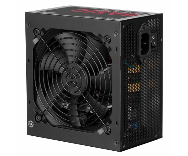 2E Блок живлення Basic Power 500W 80 120мм 1xMB 24pin(20+4), 1xCPU 8pin(4+4), 3xMolex 4xSATA 2xPCIe 8pin(6+2), фото №5