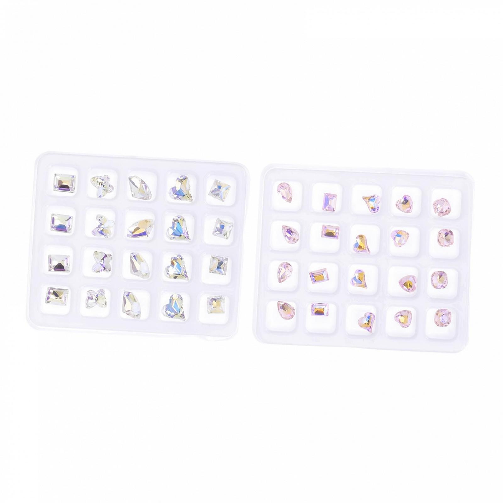 Стразы для ногтей Искусственные украшения для маникюра 40 шт., фото №1
