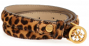 Женский ремень Guess - Sestri Adjustable Leopard Коричневый мульти - M - Фото 1