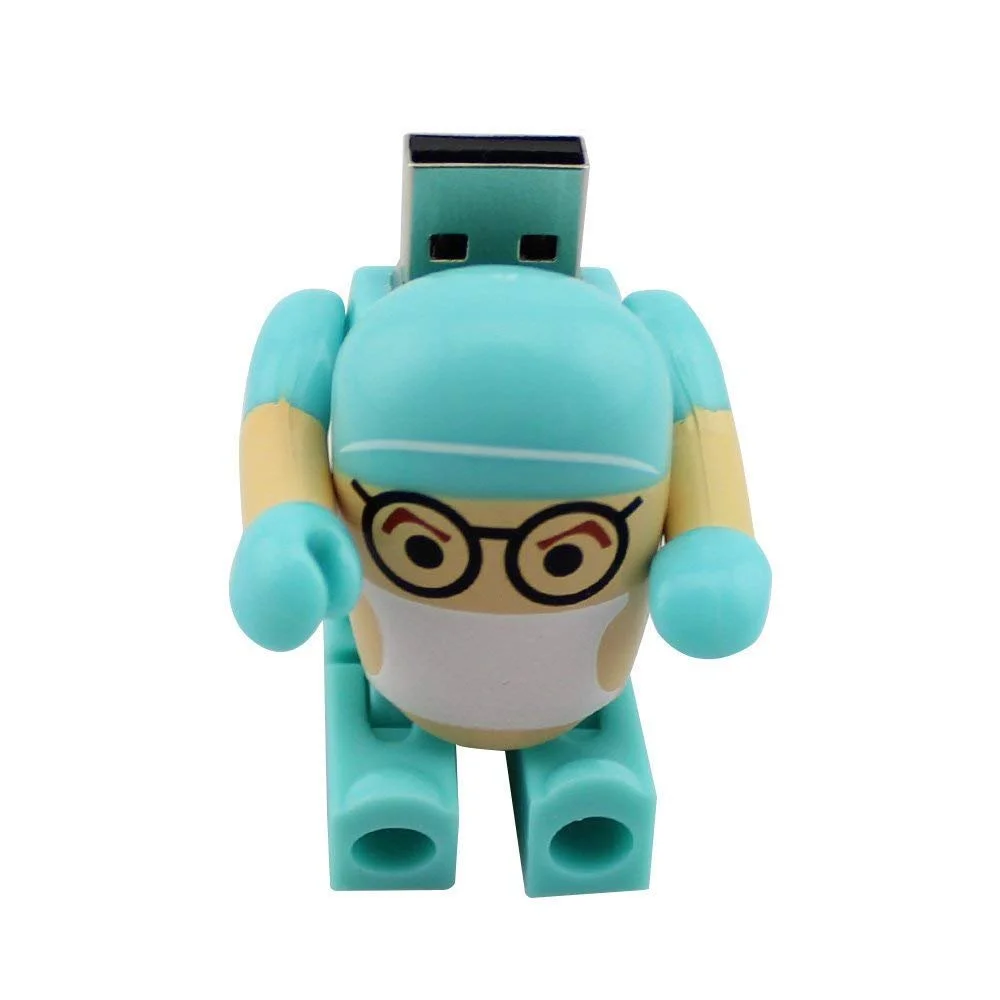 USB-флеш-накопичувач 8GB Doctor Hospital Surgery Blue, фото №5