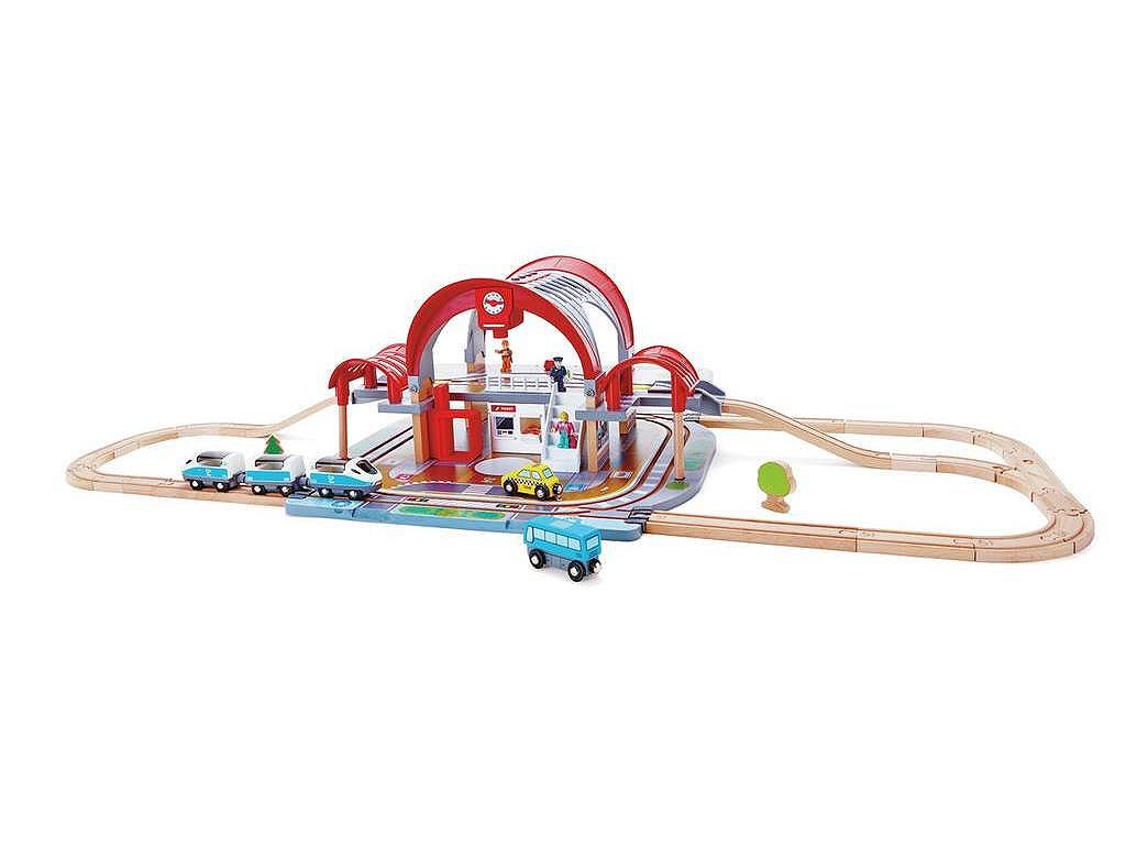 Железная дорога Hape Grand City Station E3725 Станция Гранд-Сити, фото №1