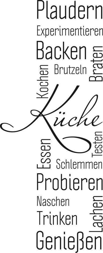 Наклейка на стіну GRAZDesign Кухонні вислови Chat 73 x 30 см 070 Чорна, фото №2 Наклейка на стіну GRAZDesign Кухонні вислови Chat 73 x 30 см 070 Чорна, фото №2