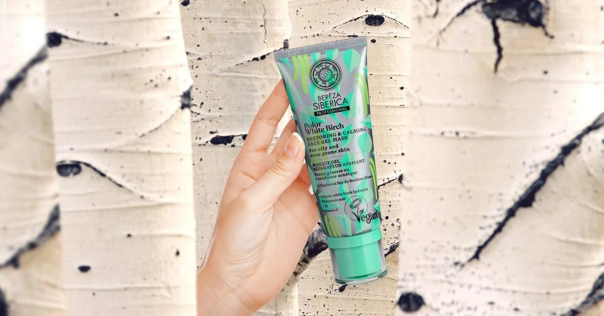 Гель-маска для обличчя Natura Siberica Polar White Birch, фото №2