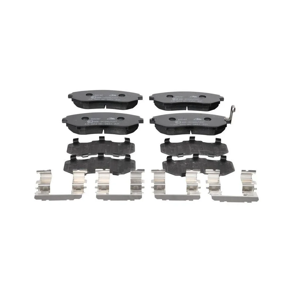 Комплект гальмівних колодок дискового гальма ATE 13.0460-5787.2 для SUBARU передня вісь, фото №1