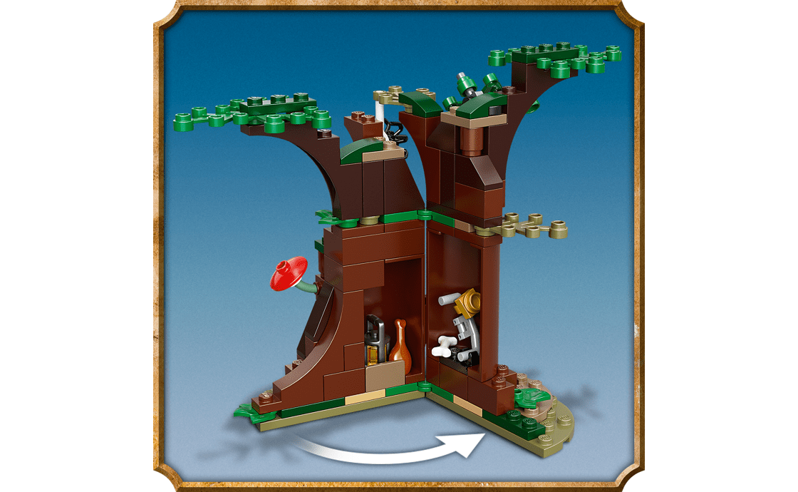 Конструктор LEGO Заборонений ліс: Зустріч Амбриджа 253 деталі 75967, фото №3