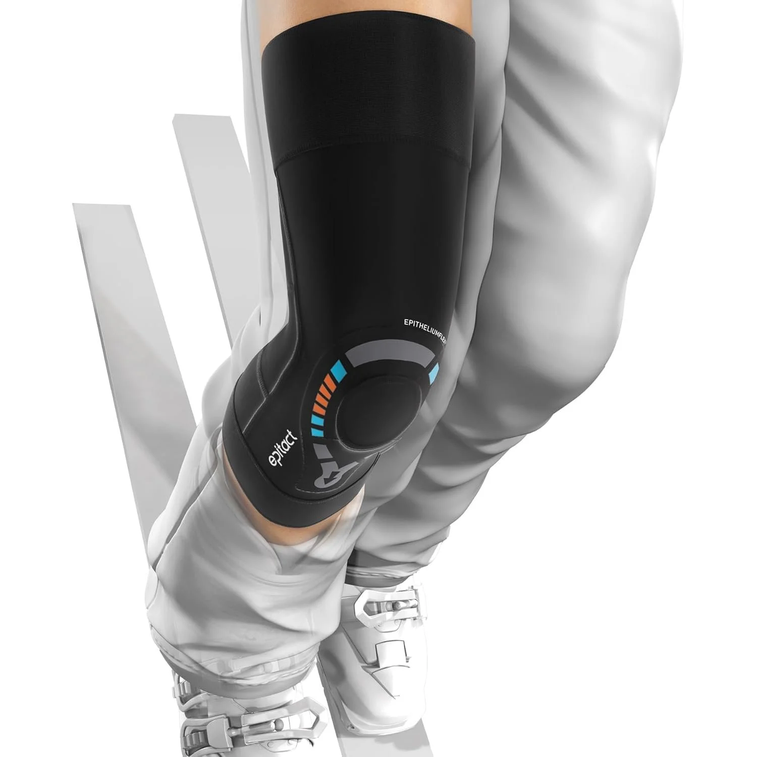 Наколенник спортивный Epitact Sport PhysioStrap Ski XL Черный, фото №1 Наколенник спортивный Epitact Sport PhysioStrap Ski XL Черный, фото №1