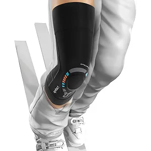 Наколенник спортивный Epitact Sport PhysioStrap Ski XL Черный - Фото 1