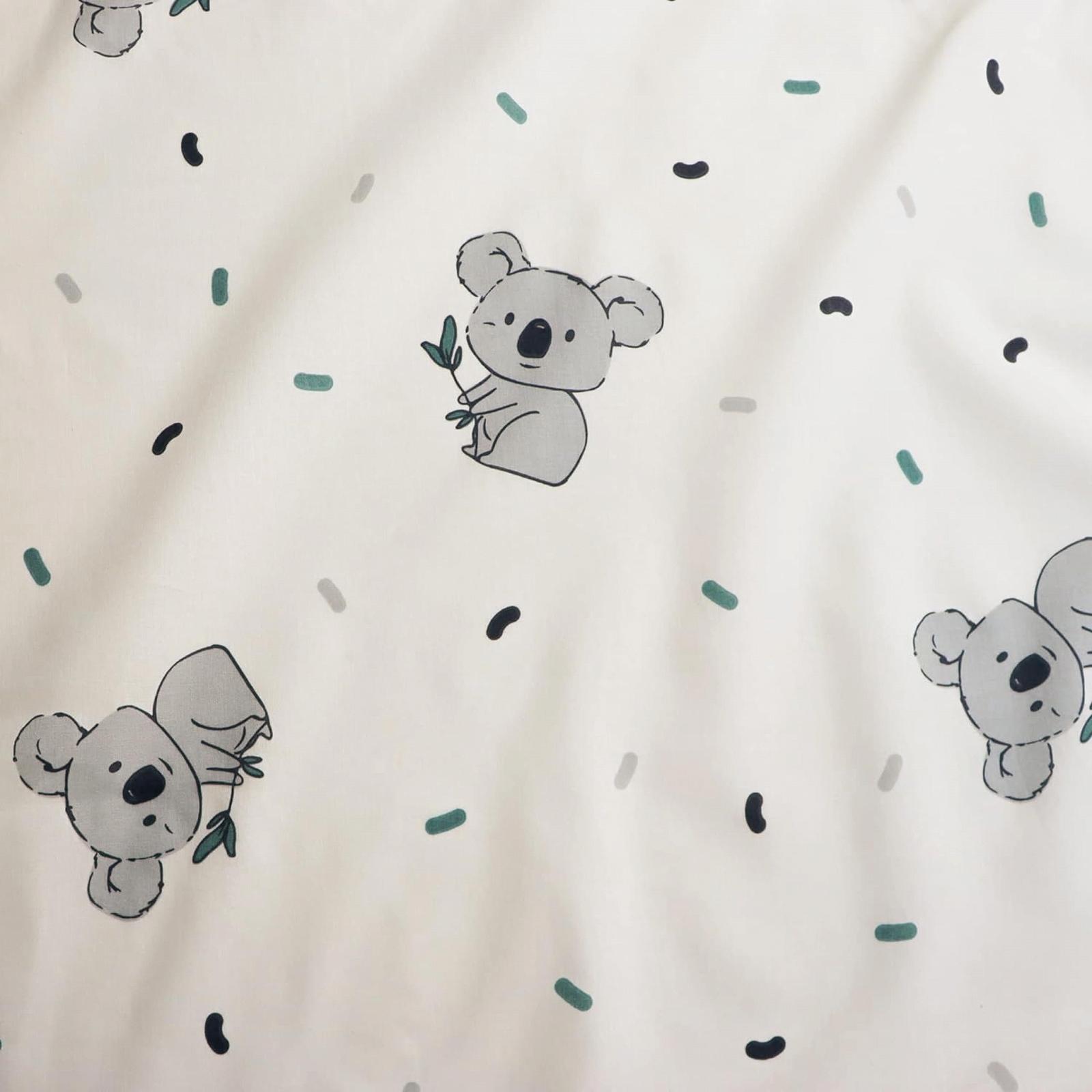 Дитячий комплект постільної білизни Koala 135 x 200 см, 80 x 80 см, бавовна, фото №3