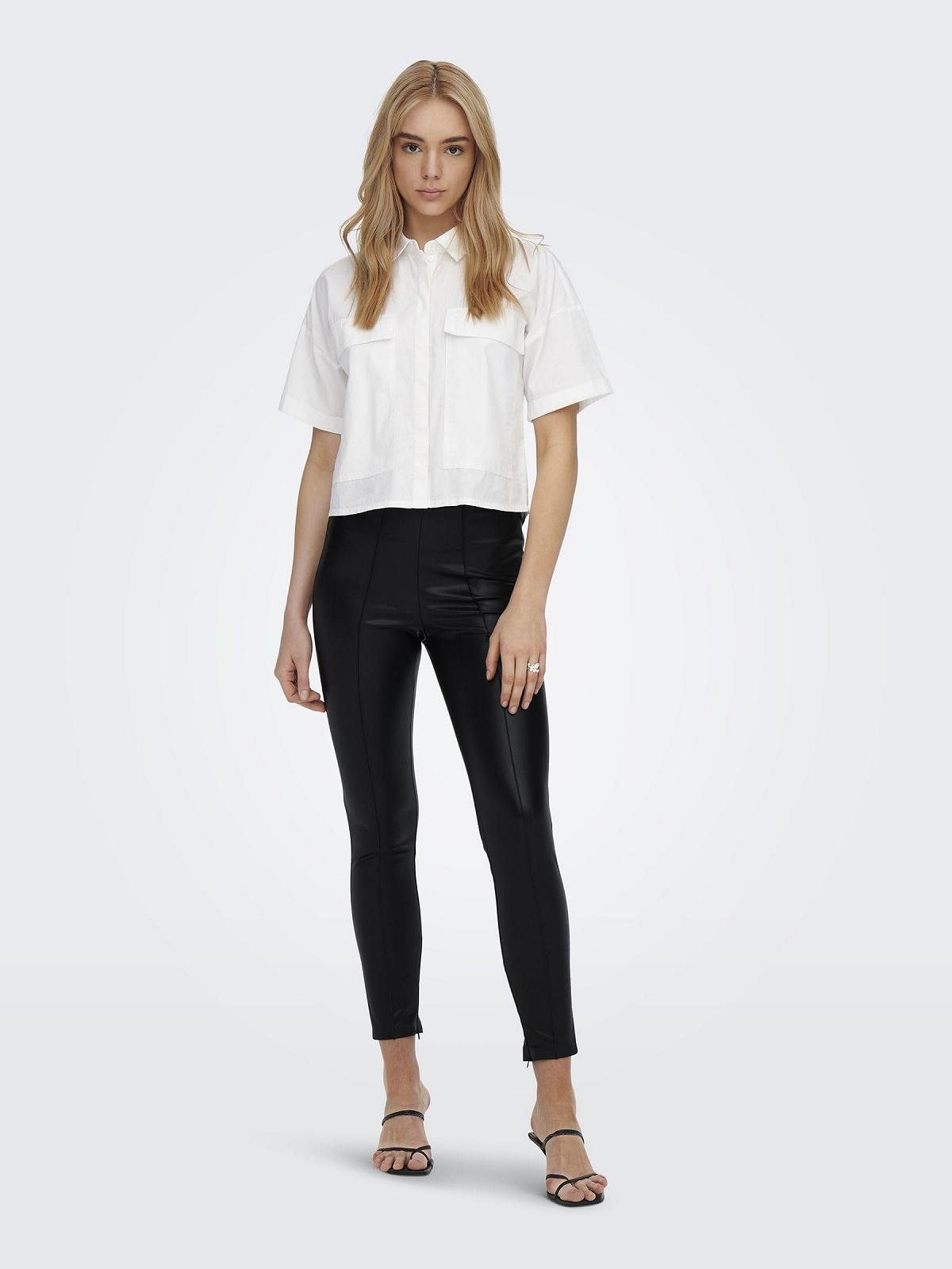 Леггинсы ONLY Onlpips Faux Leather OTW Женские, фото №6