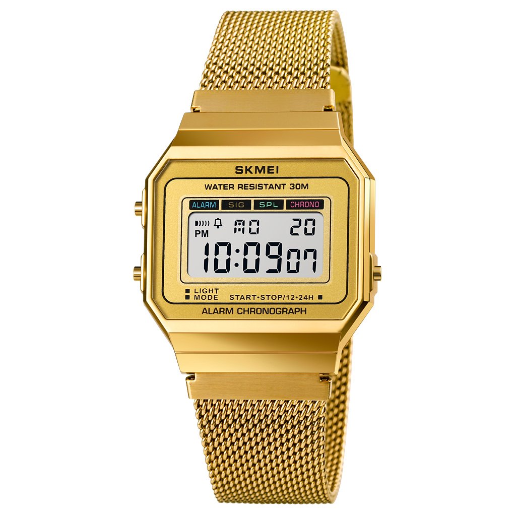 Годинник Skmei 1660GD Золотий, фото №1