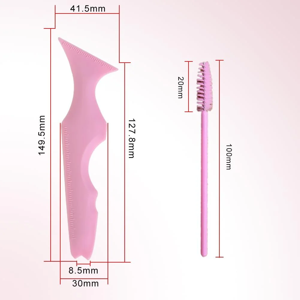 Трафареты для подводки Aid Silicone Multifunctional Eyeliner Stencils, фото №2