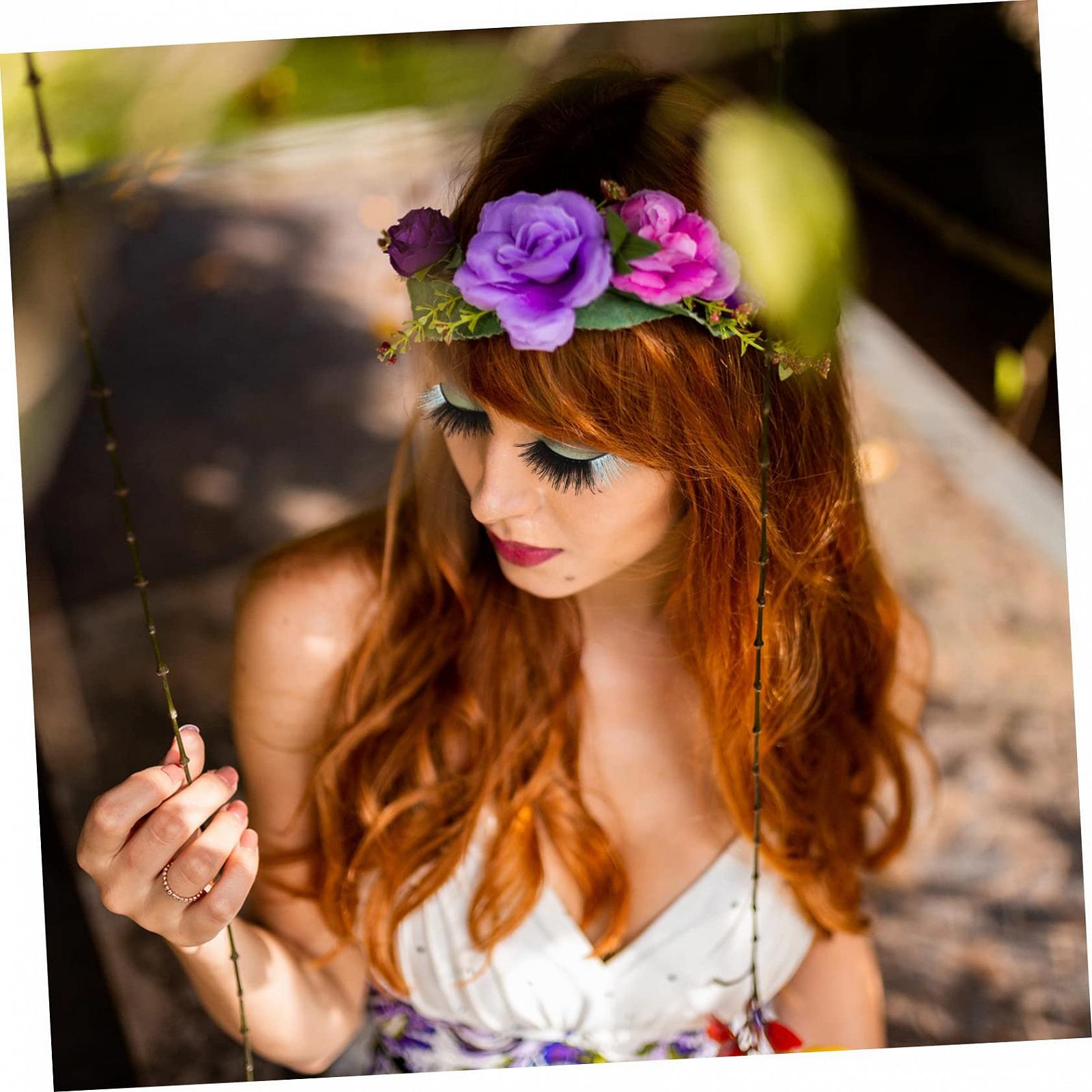 Вії ANGOILY Кольорові Накладні 5 пар, фото №4