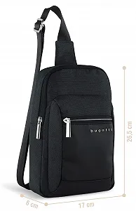 Кросс-боді Bugatti Sera Чорна synthetic.ua - Фото 1