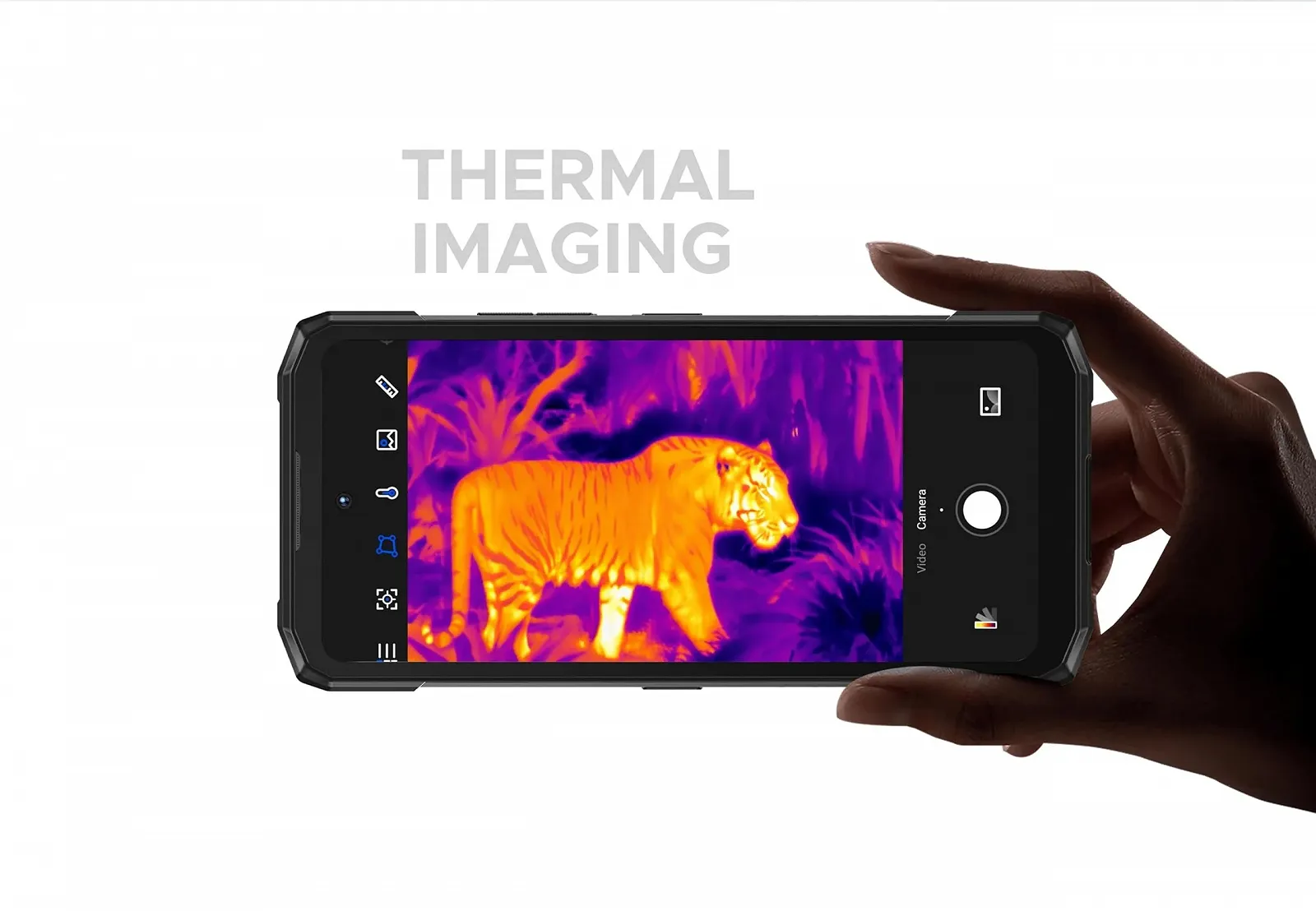 Защищенный смартфон DOOGEE Fire 6 16/256GB 10400mAh 18W 50MP 6.56" NFC Black, фото №4