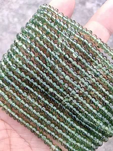 Бусины Апатит рондель гладкие 4-5мм нить длиной 33 см для изготовления ювелирных изделий ожерелья браслета synthetic.ua - Фото 1