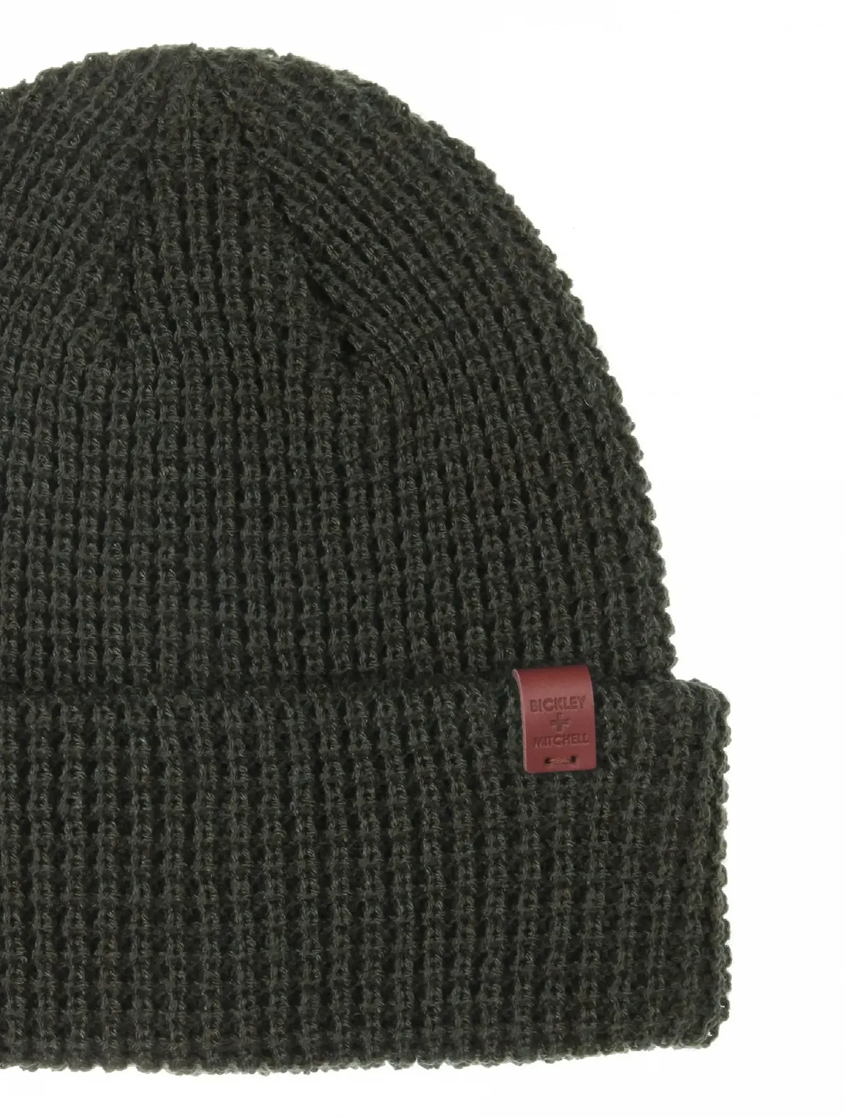 Шапка BICKLEY+MITCHELL Basic Turncuff Waffle Structured для мальчика 7-9 лет, цвет армейский, фото №3 Шапка BICKLEY+MITCHELL Basic Turncuff Waffle Structured для мальчика 7-9 лет, цвет армейский, фото №3