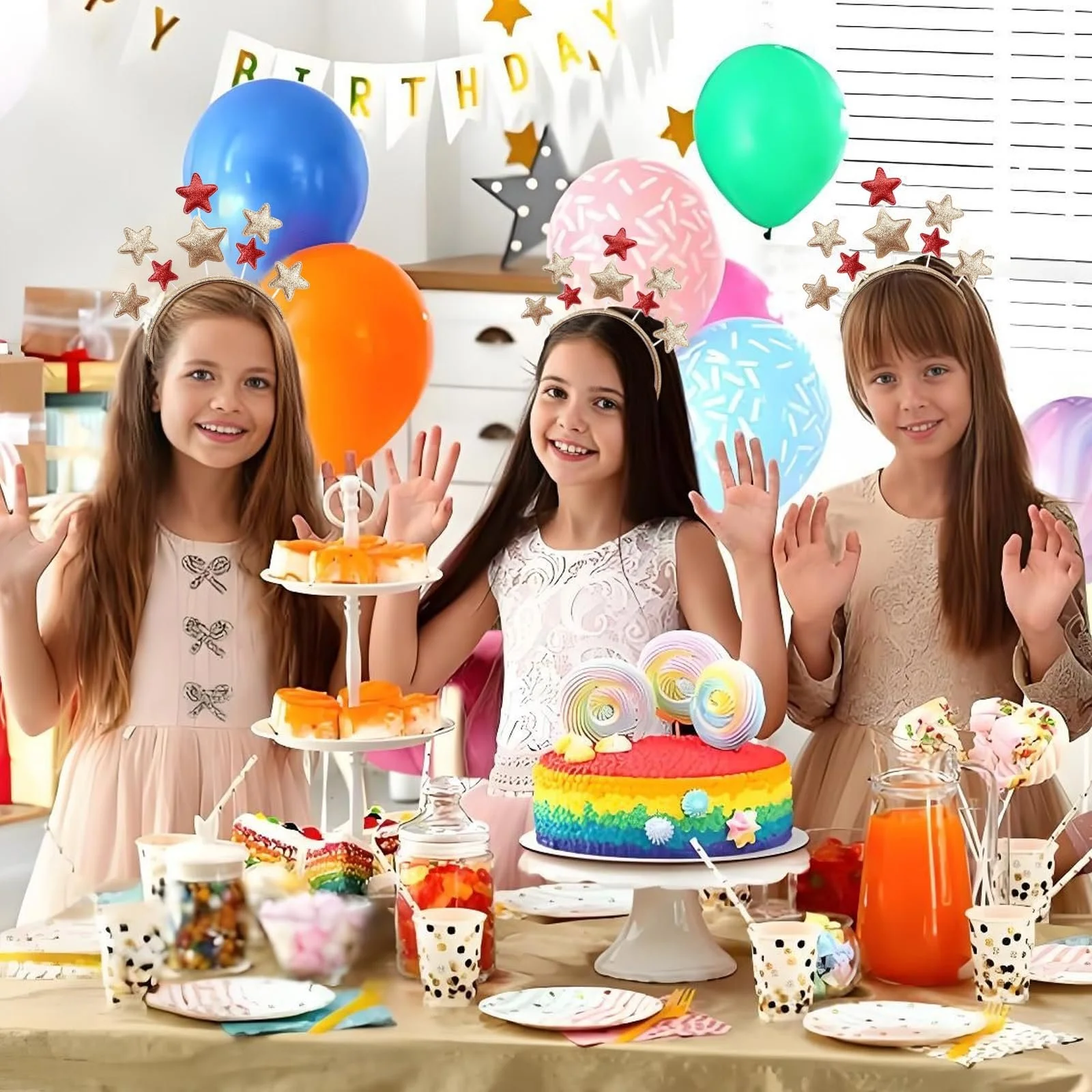 Обруч Звезда для девочек, фото №6