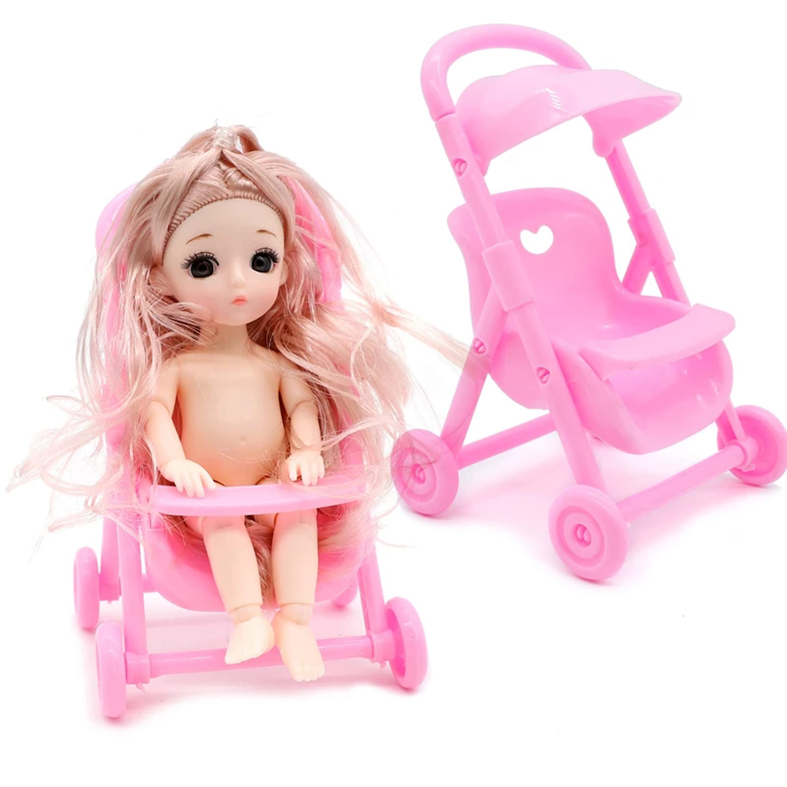 Игрушечная коляска Psdndeww Baby Pram Toy Simulation Push Cart Pushchair Roll Nursery D, фото №2 Игрушечная коляска Psdndeww Baby Pram Toy Simulation Push Cart Pushchair Roll Nursery D, фото №2