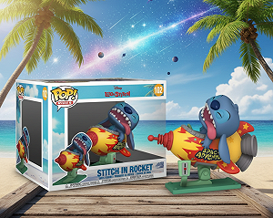 Фигурка Funko Pop Disney Lilo Stitch, 10 см, № 102 synthetic.ua - Фото 1