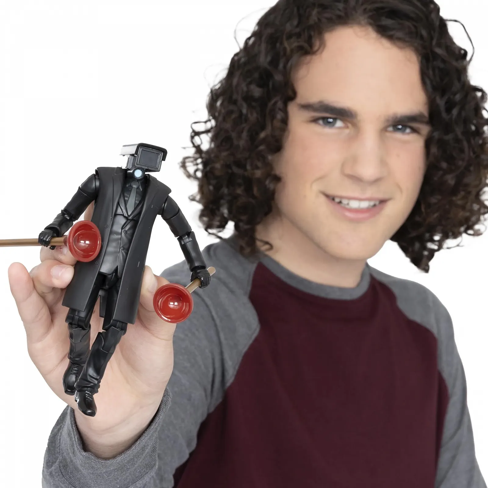 Колекційна фігурка Skibidi Toilet Deluxe Plungerman 15.2 см, фото №8