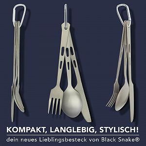 Набір Black Snake® Titanium 'Lightweight' для пікніка ціна на synthetic.ua - Фото 1 Набір Black Snake® Titanium 'Lightweight' для пікніка synthetic.ua - Фото 1
