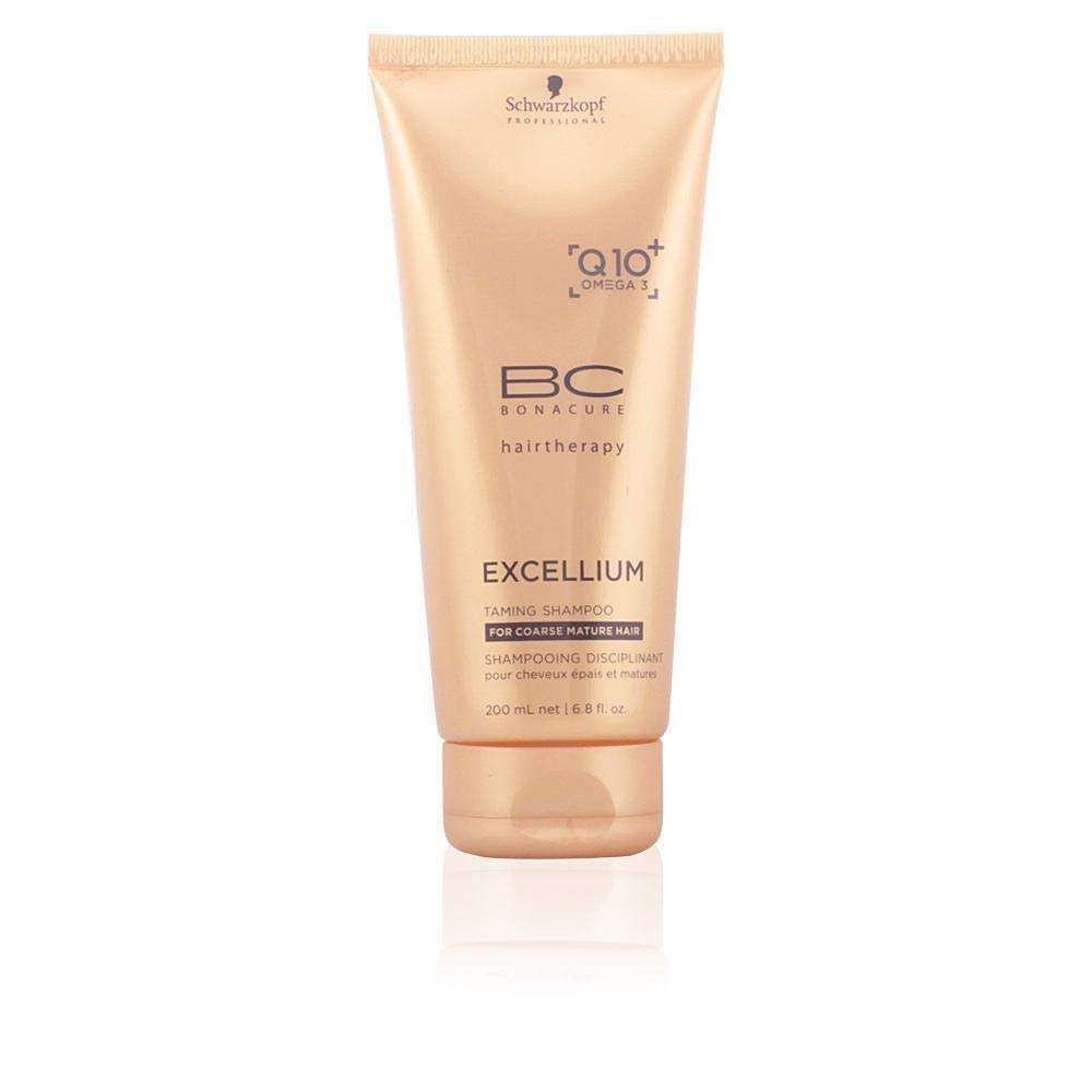 Шампунь Schwarzkopf BC Excellium Q10 Разглаживающий 200 мл, фото №2
