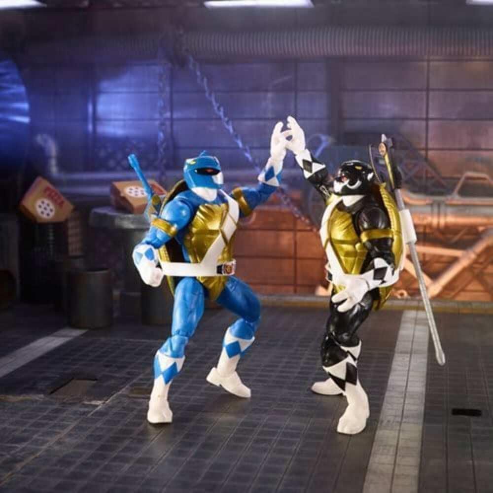 Фигурка THG Rangers X Teenage Mutant Ninja Turtles Lightning Collection Донателло и Леонардо Синий, RD-RS270126, фото №8