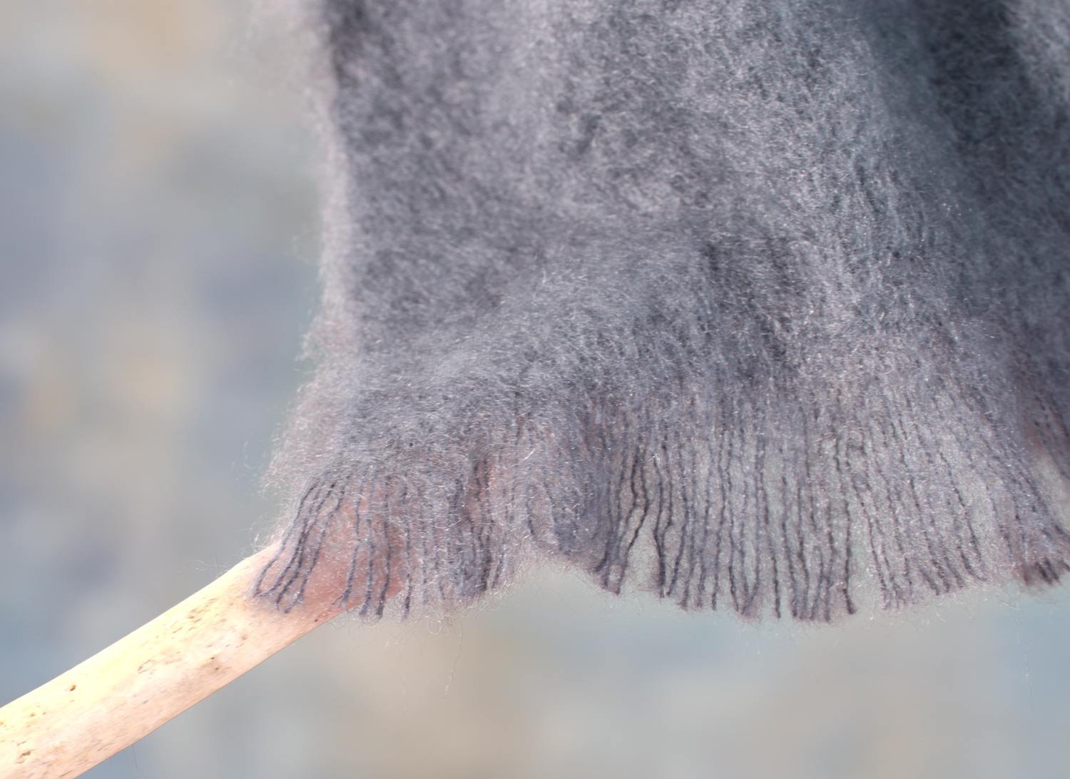 Плед Wohnen & Accessoires GmbH & Co. KG Luxury Мохер Сіро-блакитний, 130 x 180 см, фото №4