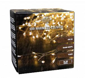 LED Гірлянда Spetebo 100 см сріблястий - Фото 1