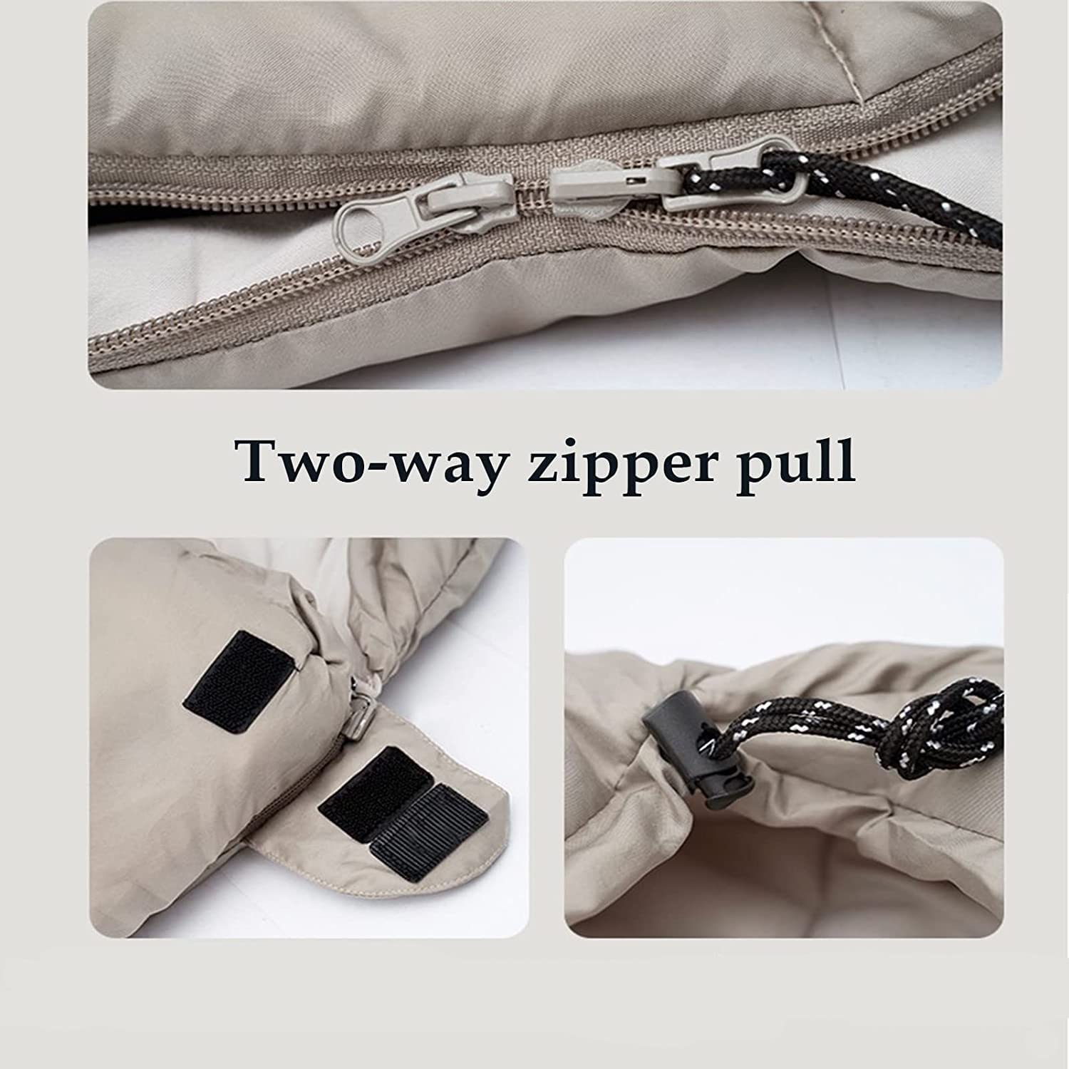 Спальний мішок Весняний та осінній теплий для дорослих та дітей з сумкою для подорожей, кемпінгу, індоор і на вулицю, фото №7