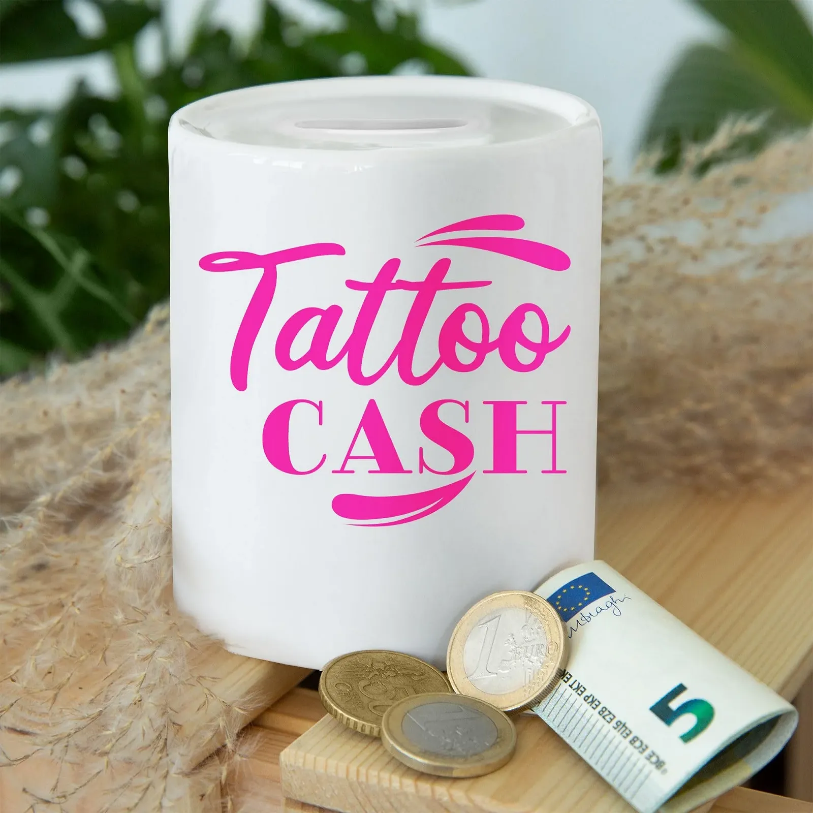 Скарбничка Tattoo Cash Gift Saving Керамічна, фото №5
