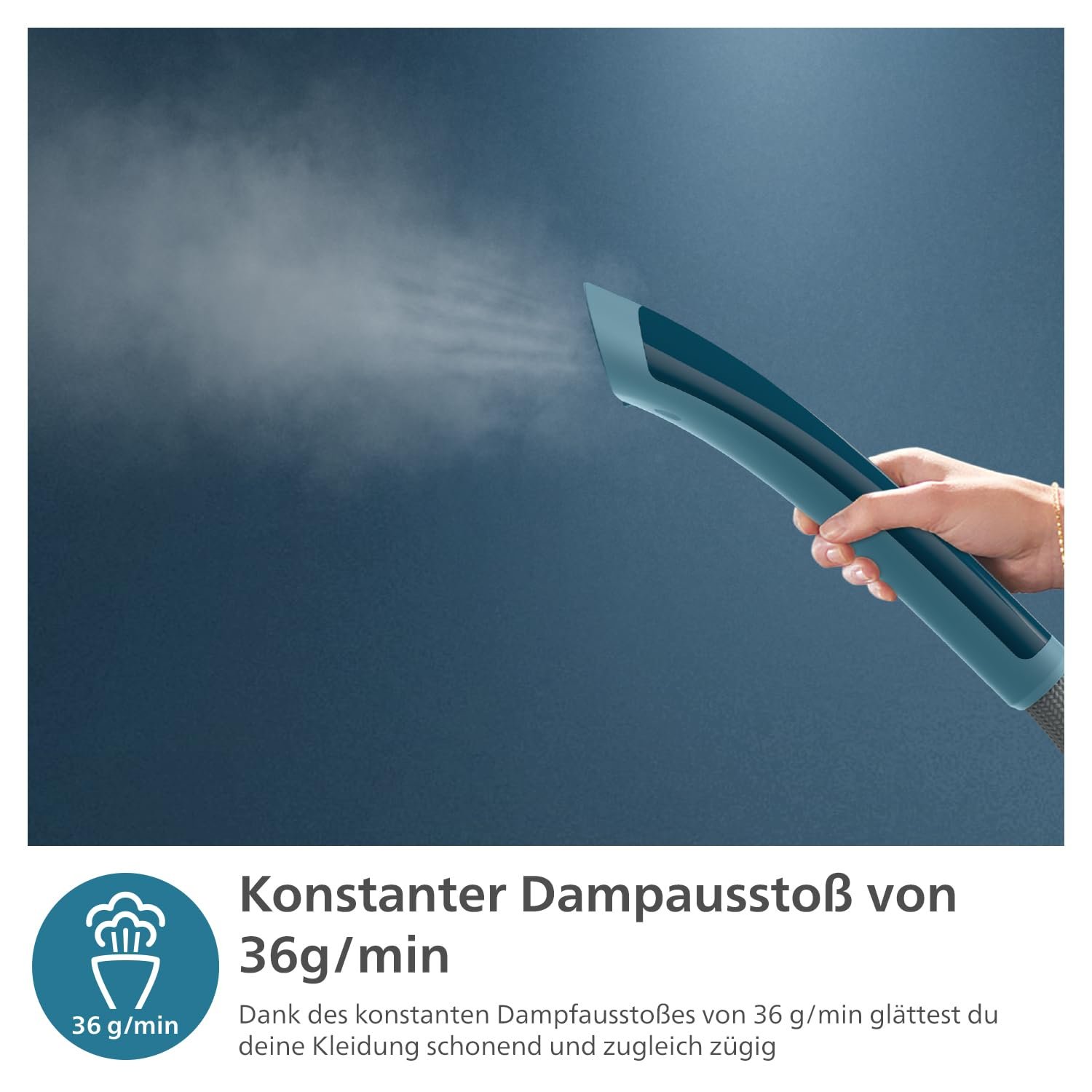 Вертикальний відпарювач Philips 1000 Series 1800 Вт 1,8 л 3 рівні пари StyleBoard, фото №6